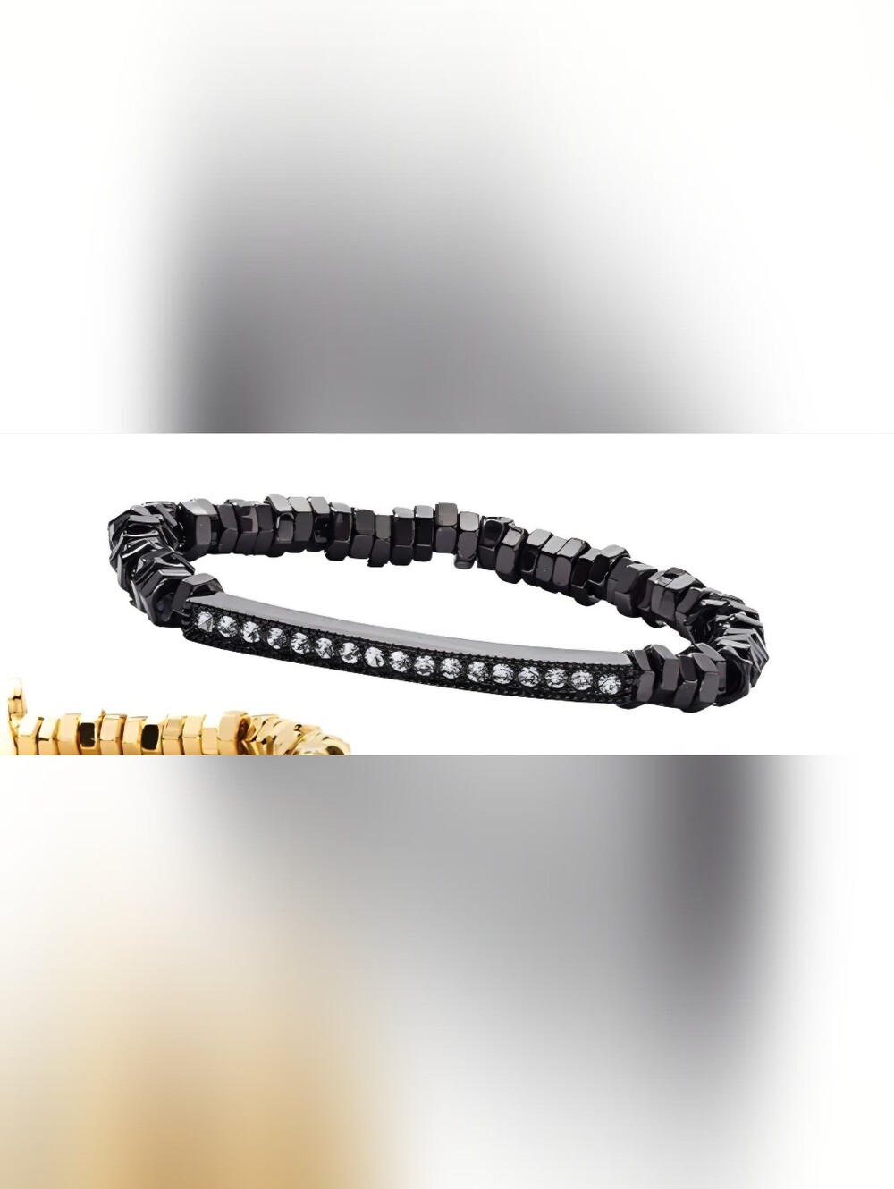 Park Lane Serena Dark Grey Hematite Bracelet